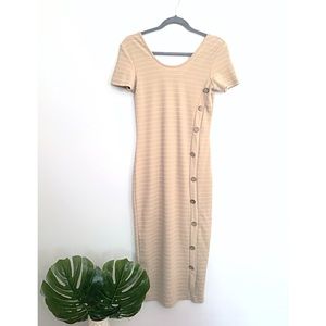 NWT Ribbed Midi Dress